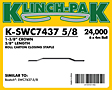 Klinch-Pak Roll Staples (K-SWC7437-5/8 (4M))
