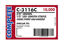 Duo-Fast 3116C-1/2" Fine Wire Staple (C-3116C)