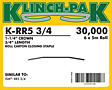 Klinch-Pak Roll Staples (RR5 Roll Staple (5M))