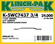 Klinch-Pak Roll Staples (K-SWC7437-3/4 (4M))